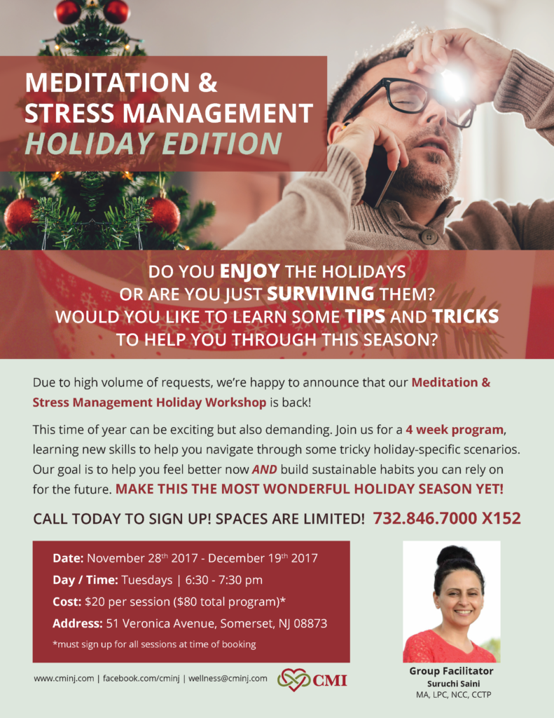 Meditation & Stress Management - Holiday Edition